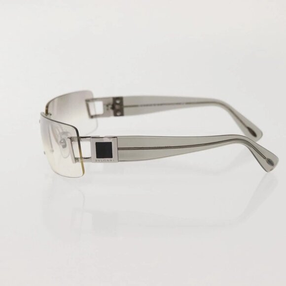 BVLGARI Sunglasses plastic Silver Auth am9072 main image 2